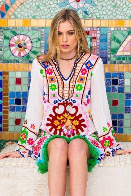WHITE DESIGNER BEACH DRESSES